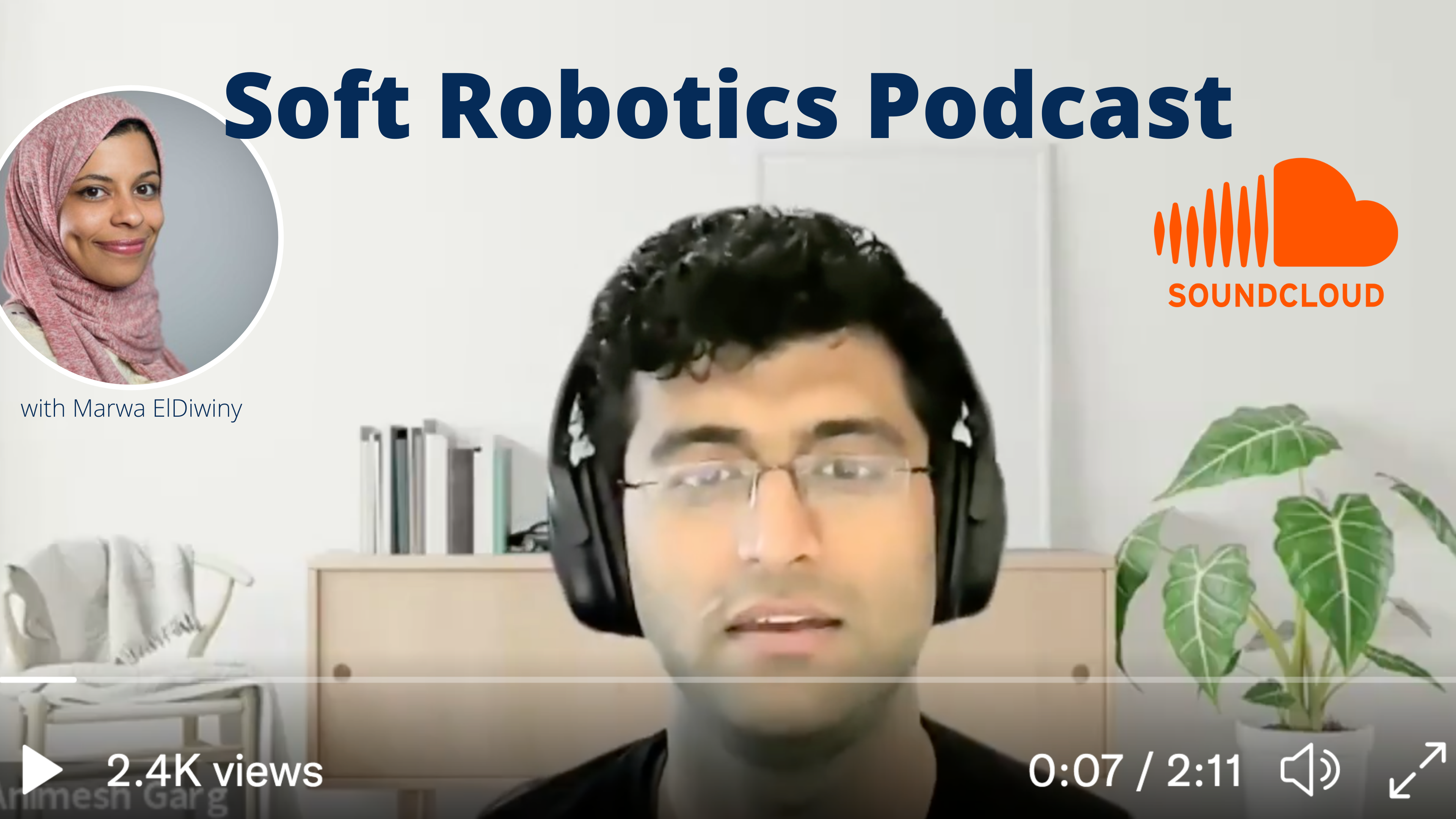 Animesh Garg featured on Soft Robotics Podcast