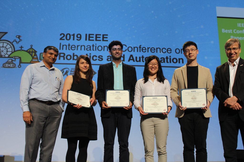 Two best papers, four award finalists at ICRA 2019 University of Toronto Robotics Institute